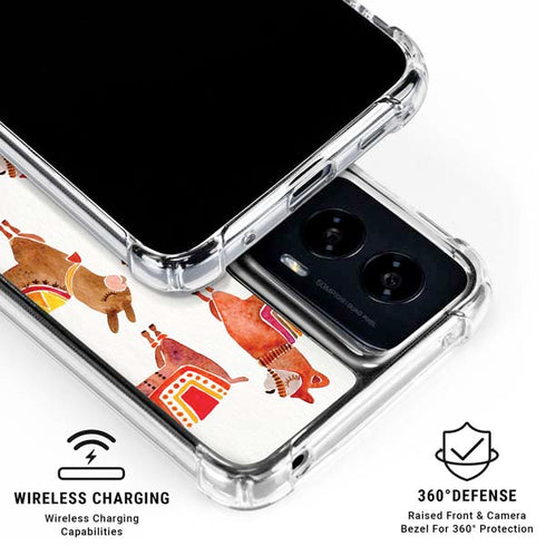 Alpacas by Cat Coq Moto G Power 5G (2024) Clear Case