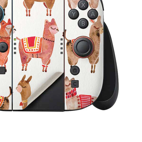 Alpacas by Cat Coq Nintendo Switch 2 (2025) Joy-Con Controller Skin