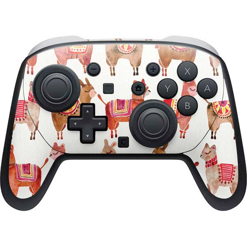 Alpacas by Cat Coq Nintendo Switch 2 (2025) Pro Controller Skin