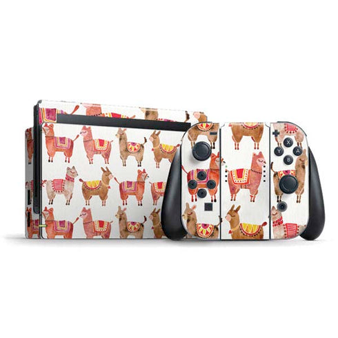 Alpacas by Cat Coq Nintendo Skins