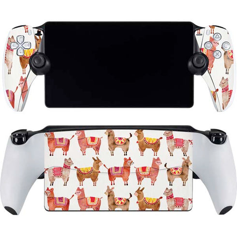 Alpacas by Cat Coq PlayStation Portal Remote Player Skin