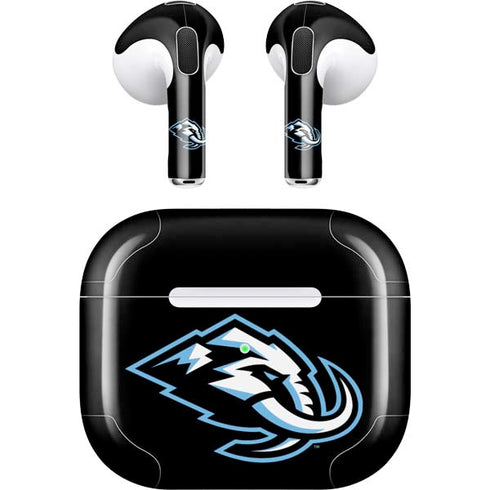 NHL Utah Mammoth Alternate Black Apple AirPods (3rd Gen 2021) Skin
