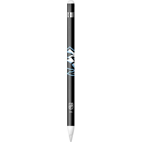 NHL Utah Mammoth Alternate Black Apple Pencil (1st Gen, 2017) Skin