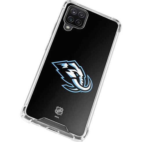 NHL Utah Mammoth Alternate Black Galaxy A12 Clear Case