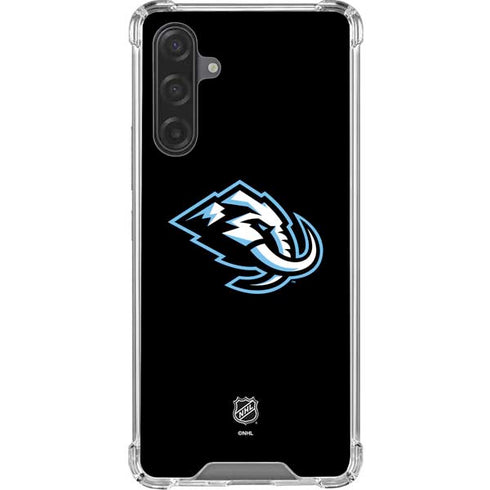 NHL Utah Mammoth Alternate Black Galaxy A17 Clear Case
