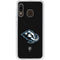 NHL Utah Mammoth Alternate Black Galaxy A20 Clear Case