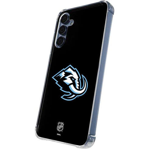 NHL Utah Mammoth Alternate Black Galaxy A35 5G Clear Case