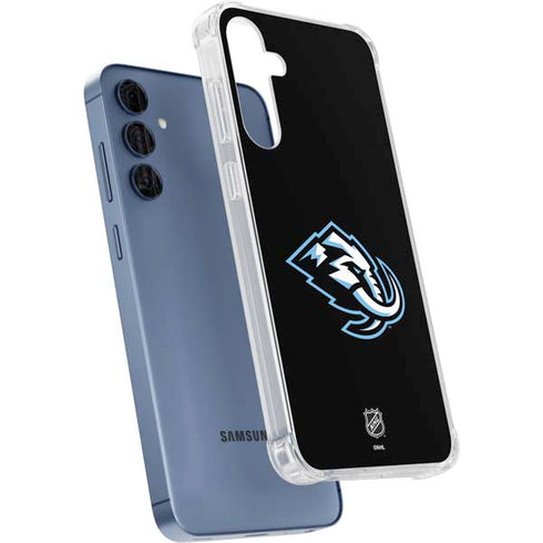 NHL Utah Mammoth Alternate Black Galaxy A35 5G Clear Case