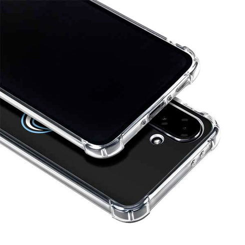 NHL Utah Mammoth Alternate Black Galaxy A36 5G Clear Case