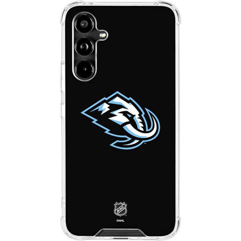 NHL Utah Mammoth Alternate Black Galaxy A54 5G Clear Case