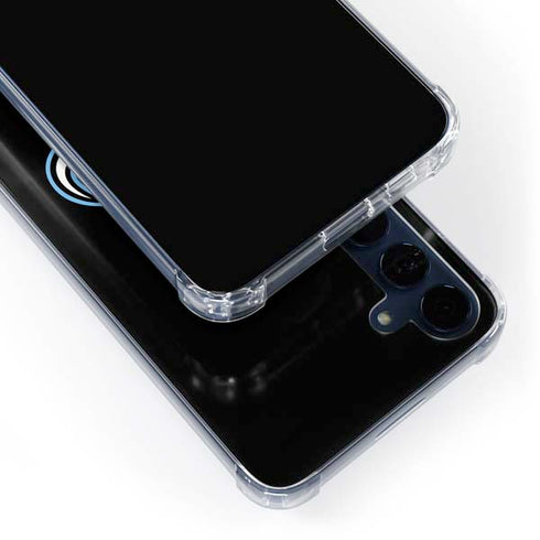 NHL Utah Mammoth Alternate Black Galaxy A55 5G Clear Case