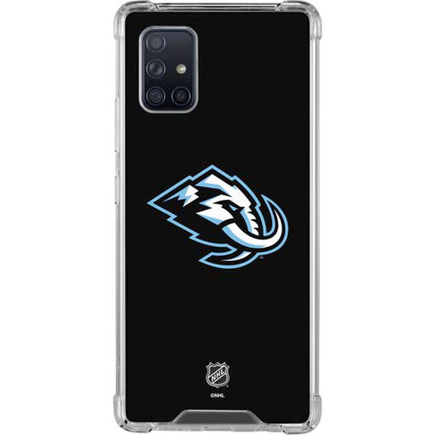 NHL Utah Mammoth Alternate Black Galaxy A71 5G Clear Case