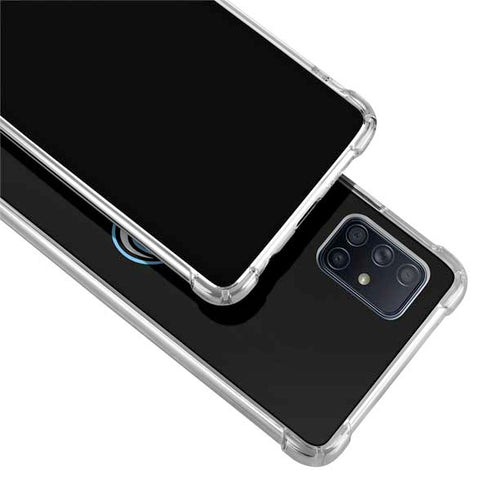 NHL Utah Mammoth Alternate Black Galaxy A71 5G Clear Case