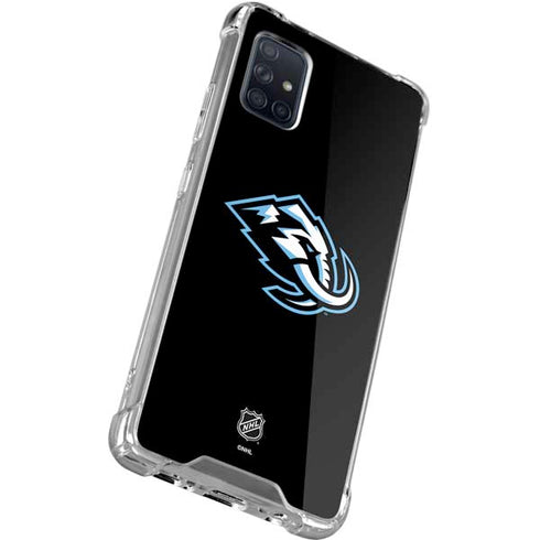 NHL Utah Mammoth Alternate Black Galaxy A71 5G Clear Case