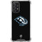 NHL Utah Mammoth Alternate Black Galaxy A72 5G Clear Case