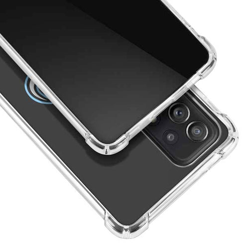 NHL Utah Mammoth Alternate Black Galaxy A72 5G Clear Case