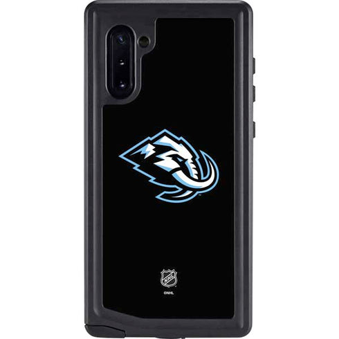 NHL Utah Mammoth Alternate Black Galaxy Note 10 Waterproof Case
