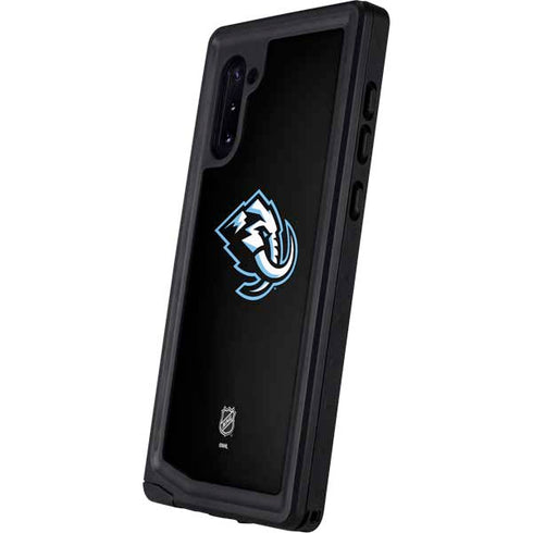 NHL Utah Mammoth Alternate Black Galaxy Note 10 Waterproof Case