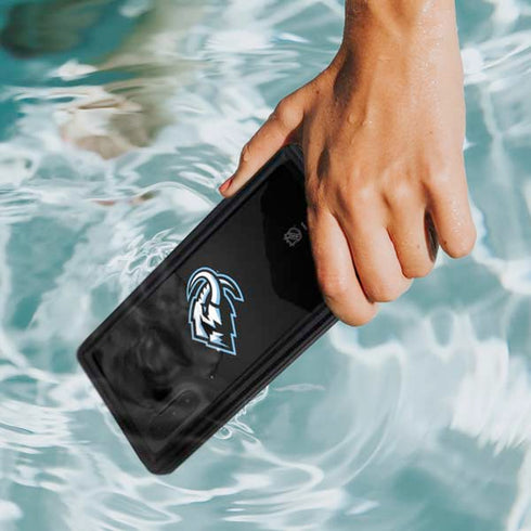 NHL Utah Mammoth Alternate Black Galaxy Note 10 Waterproof Case