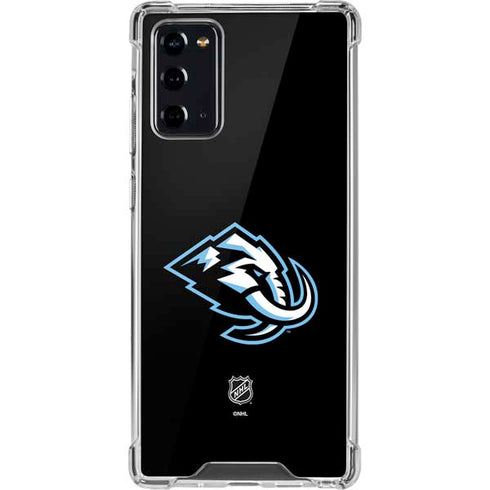 NHL Utah Mammoth Alternate Black Galaxy Note20 5G Clear Case