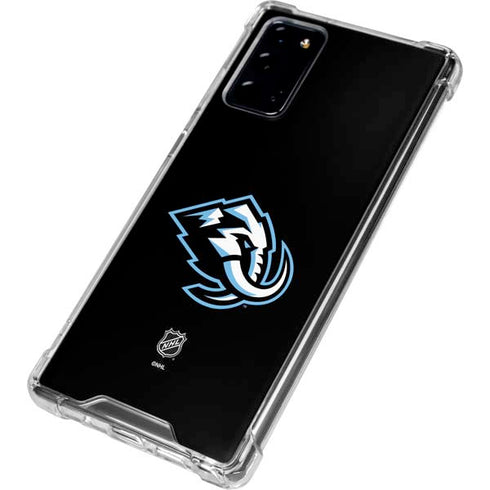 NHL Utah Mammoth Alternate Black Galaxy Note20 5G Clear Case