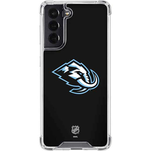 NHL Utah Mammoth Alternate Black Galaxy S22 Clear Case
