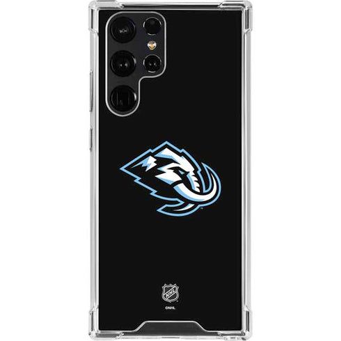 NHL Utah Mammoth Alternate Black Galaxy S22 Ultra Clear Case