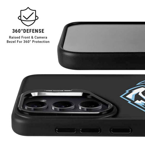 NHL Utah Mammoth Alternate Black Galaxy S25 Plus Kickstand Case