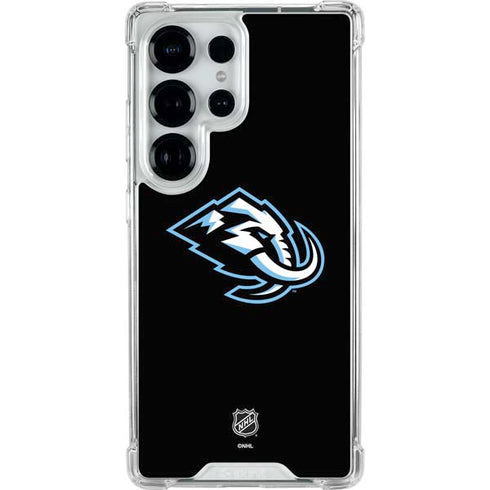 NHL Utah Mammoth Alternate Black Galaxy S26 Ultra Clear Case