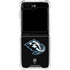 NHL Utah Mammoth Alternate Black Galaxy Z Flip5 5G Clear Case