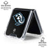 NHL Utah Mammoth Alternate Black Galaxy Z Flip6 Clear Case
