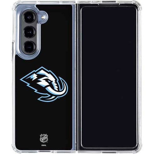 NHL Utah Mammoth Alternate Black Galaxy Z Fold5 5G Clear Case