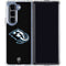 NHL Utah Mammoth Alternate Black Galaxy Z Fold5 5G Clear Case