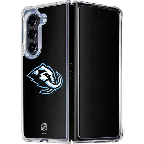 NHL Utah Mammoth Alternate Black Galaxy Z Fold5 5G Clear Case