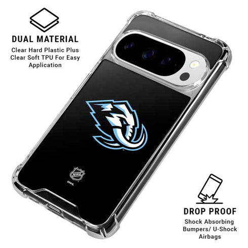 NHL Utah Mammoth Alternate Black Google Pixel 10 Pro XL Clear Case