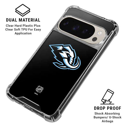 NHL Utah Mammoth Alternate Black Google Pixel 9 Pro XL Clear Case