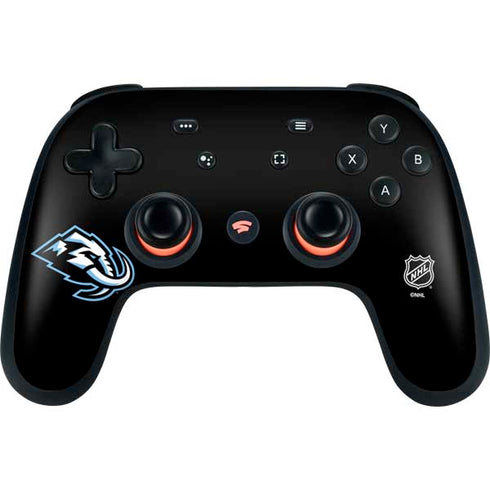 NHL Utah Mammoth Alternate Black Google Stadia Controller Skin
