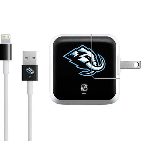 NHL Utah Mammoth Alternate Black iPad Charger (10W USB) Skin