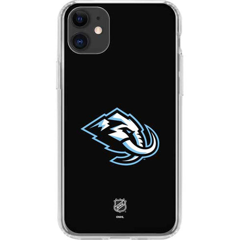 NHL Utah Mammoth Alternate Black iPhone 11 Clear Case