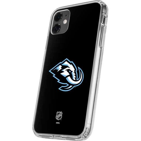 NHL Utah Mammoth Alternate Black iPhone 11 Clear Case