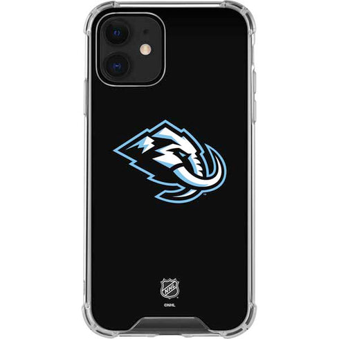 NHL Utah Mammoth Alternate Black iPhone 12 Clear Case
