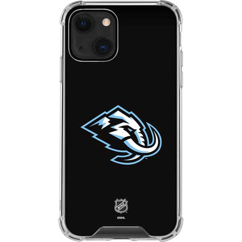 NHL Utah Mammoth Alternate Black iPhone 13 Mini Clear Case