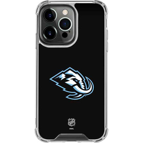 NHL Utah Mammoth Alternate Black iPhone 13 Pro Clear Case