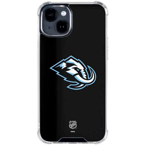 NHL Utah Mammoth Alternate Black iPhone 15 Plus Clear Case