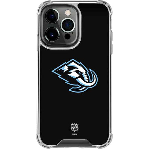 NHL Utah Mammoth Alternate Black iPhone 15 Pro Max Clear Case