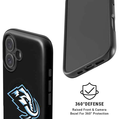 NHL Utah Mammoth Alternate Black iPhone 16 Magsafe Impact Case