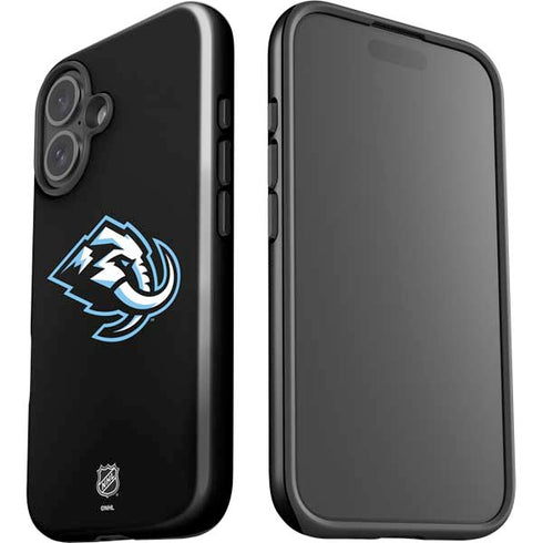 NHL Utah Mammoth Alternate Black iPhone 16 Plus Impact Case