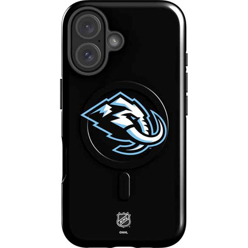 NHL Utah Mammoth Alternate Black iPhone 16 Plus Magsafe Impact Case