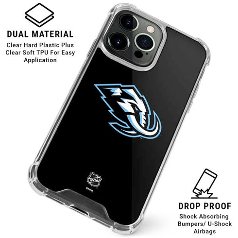 NHL Utah Mammoth Alternate Black iPhone 16 Pro Clear Case