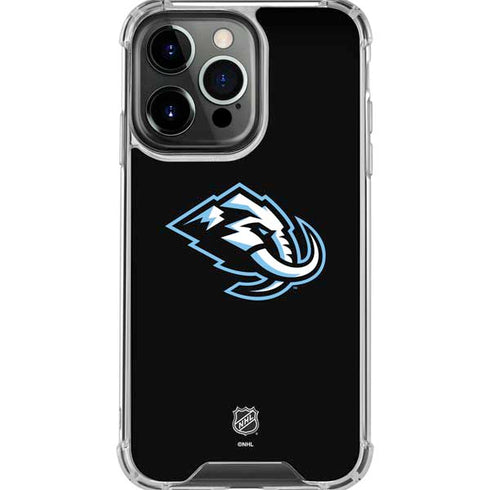 NHL Utah Mammoth Alternate Black iPhone 16 Pro Max Clear Case